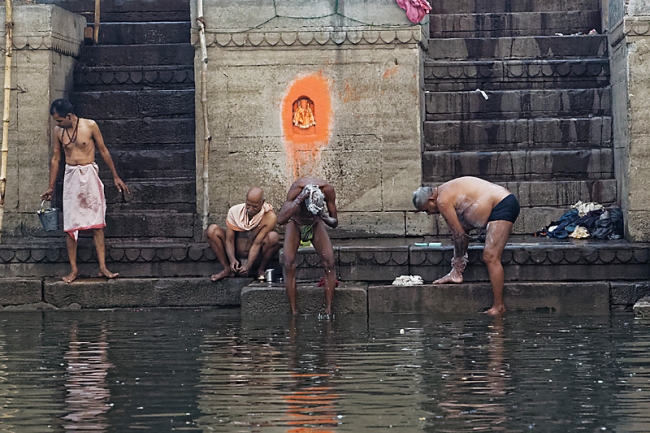Varasani-Promenade sur le Gange-036